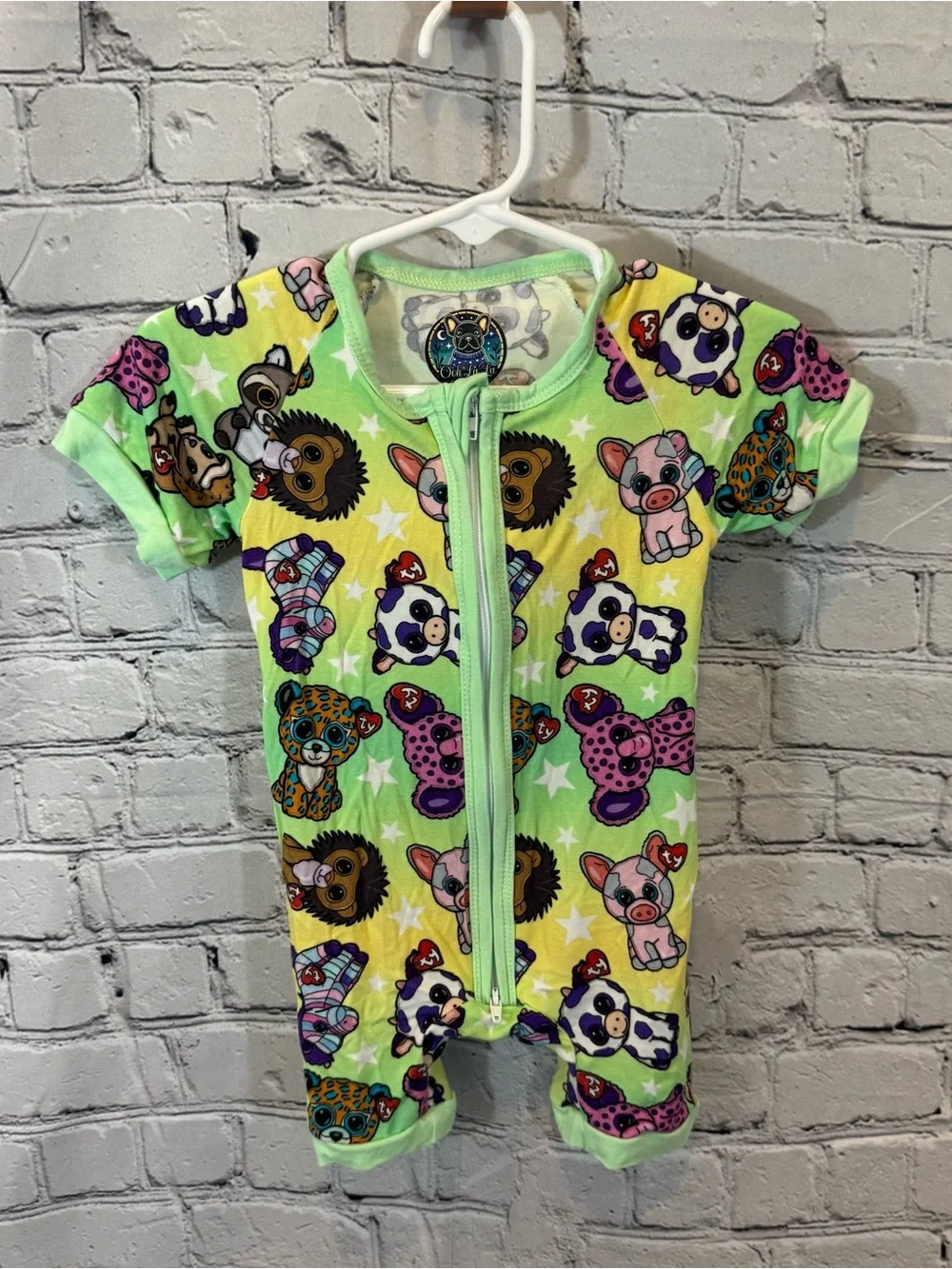 Ooh La La Bamboo Ty Beanie Boos Bamboo Shortie Romper